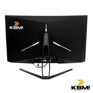 Monitor Gamer Curvo KBM! Gaming MG320 27" Full HD, 180Hz, 1ms, HDMI e DP, Adaptive Sync, Ajuste De Ângulo, Preto - KGMG32027PT (USADO)