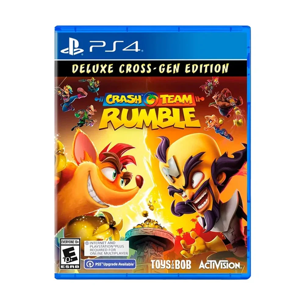 Jogo Crash Team Rumble - PS4 (Deluxe Cross-Gen Edition) (USADO)