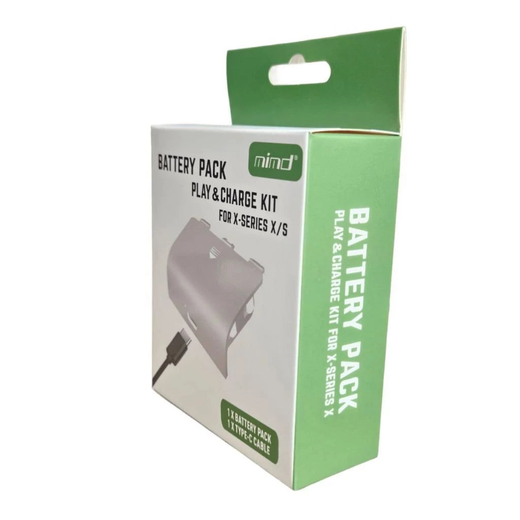 Bateria Branca com Cabo Carregador TIPO-C Para Controle X-Box Series X/S