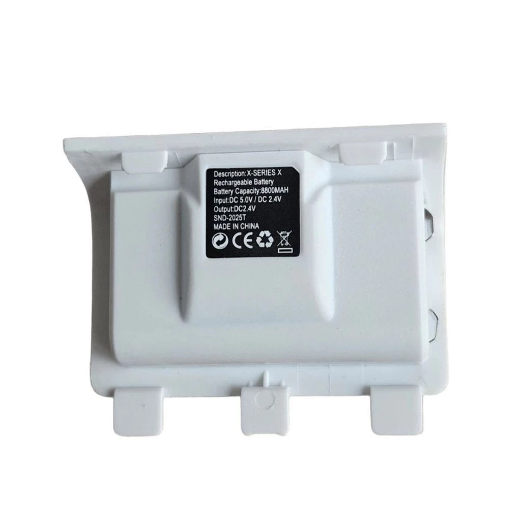 Bateria Branca com Cabo Carregador TIPO-C Para Controle X-Box Series X/S