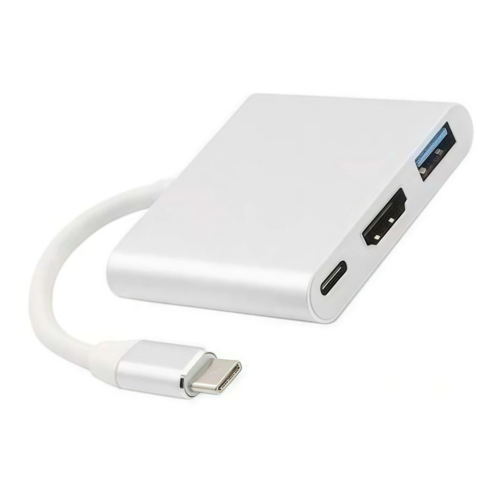 Adaptador de interface multimídia Battony USB C para HD com saída 4K, porta USB C,