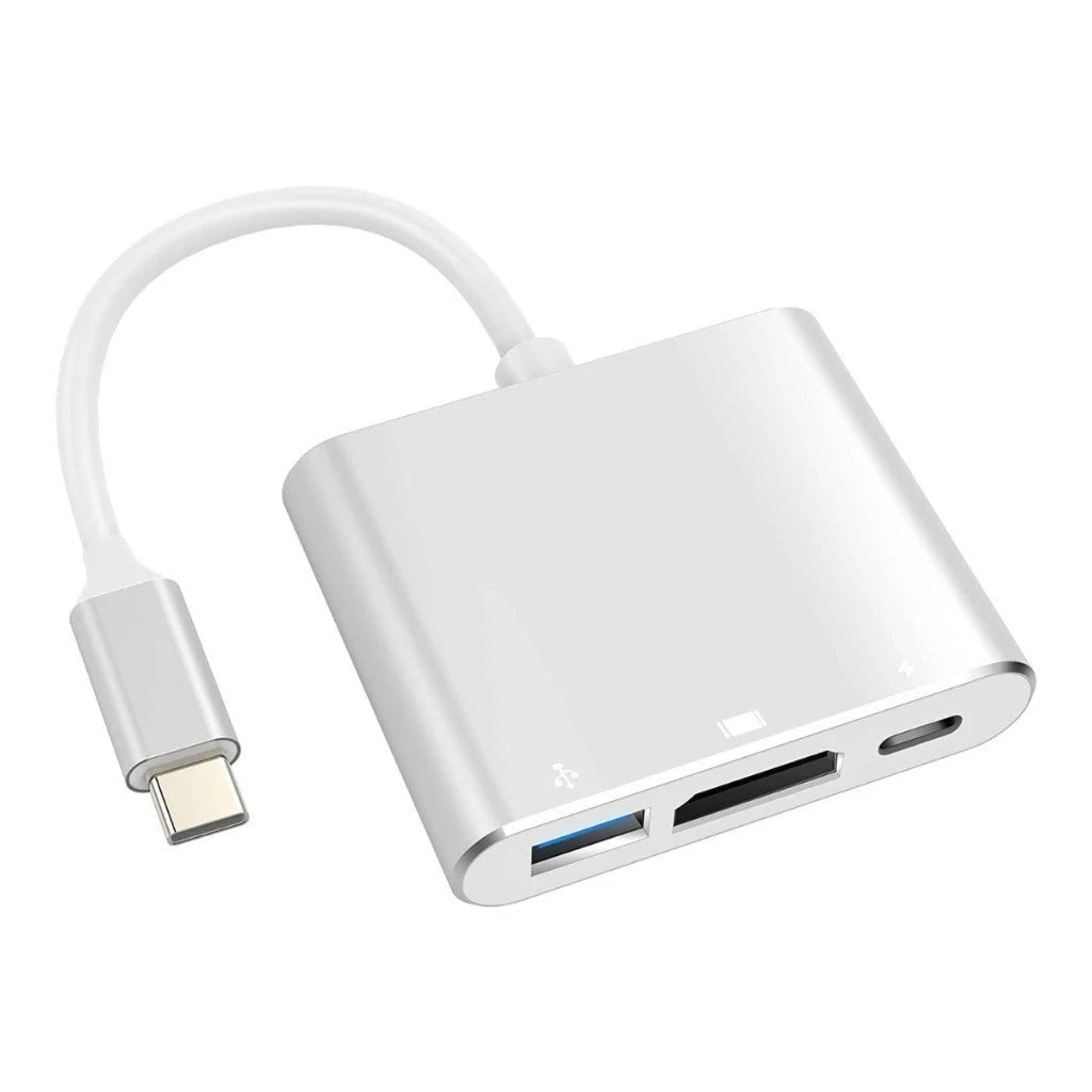 Adaptador de interface multimídia Battony USB C para HD com saída 4K, porta USB C,