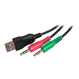 Headset Gamer TGT B53, Rainbow, Drivers 50mm, Preto, TGT-B53-RBW01