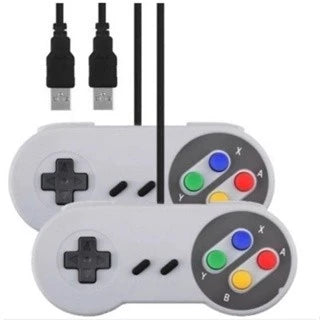 Joystick Controle USB Super Nintendo SNES para PC Mac Linux Raspberry