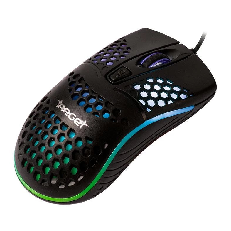 Mouse Gamer TGT GM95 LED, 1600DPI, 4 Botoes, Preto, TGT-GM95-BL01