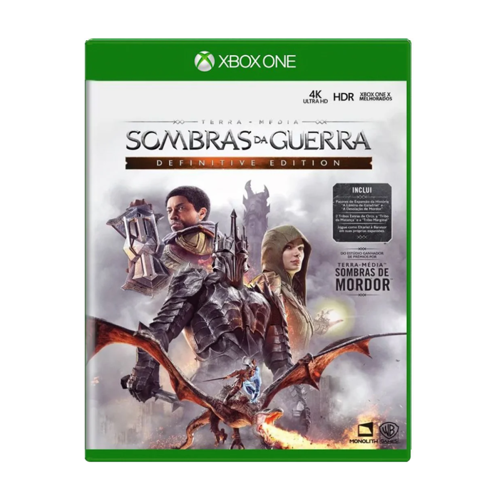 Sombras de guerra definitive edition Xbox One Relacrado USADO